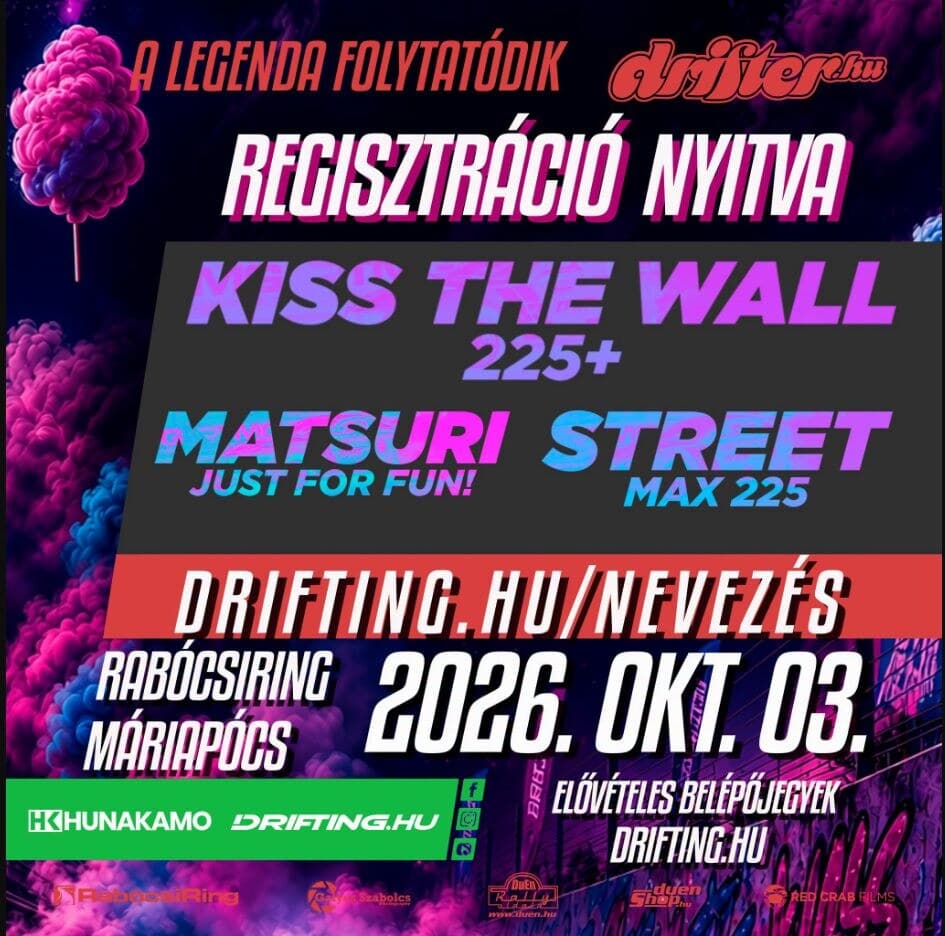 KISS THE WALL DRIFT