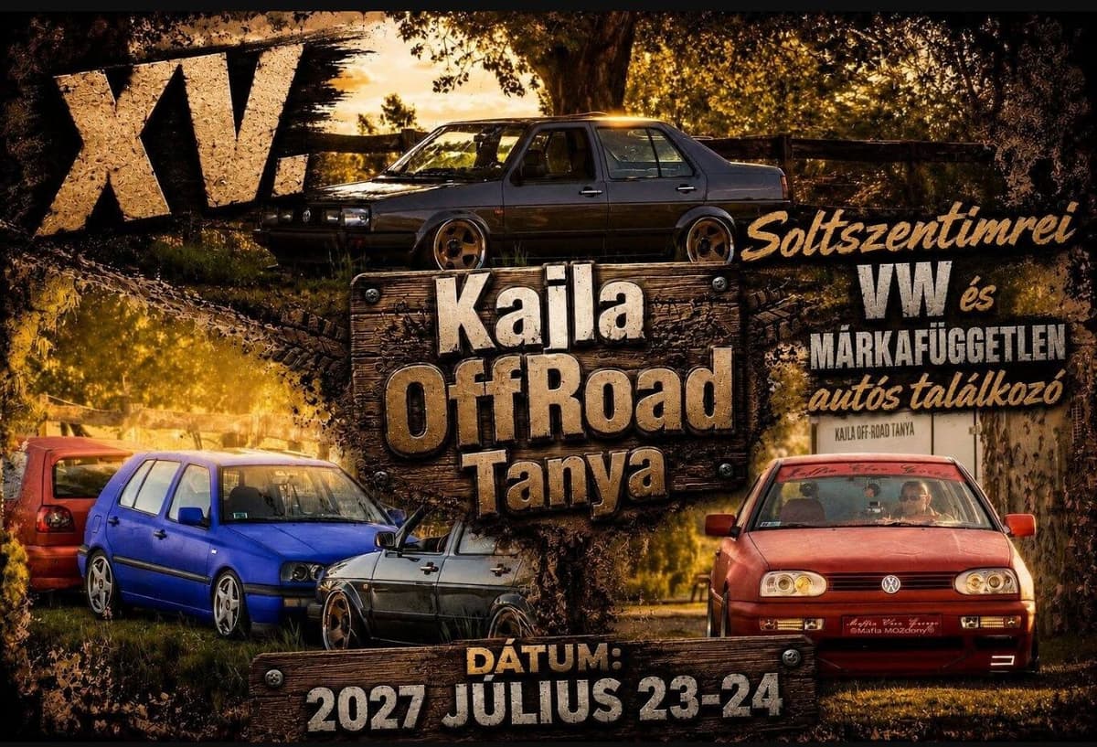 XV. Soltszentimrei VW és Márkafüggetlen autós találkozó