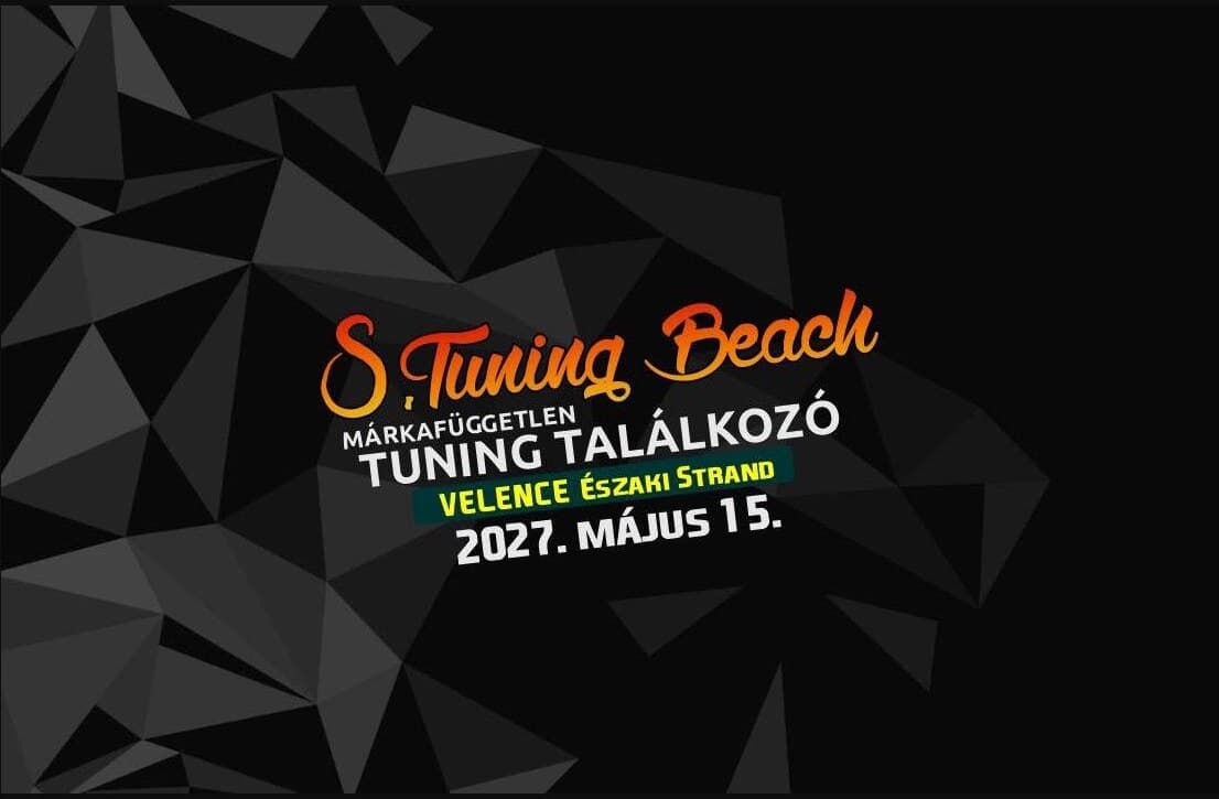 8. Tuning Beach - Velence - 2027 május 15